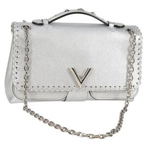Pre Loved louis vuitton Women Silver Shoulder Bags